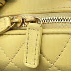 Chanel Chain Shoulder Bag Quilted CC Logo Vanity Leather — view 7