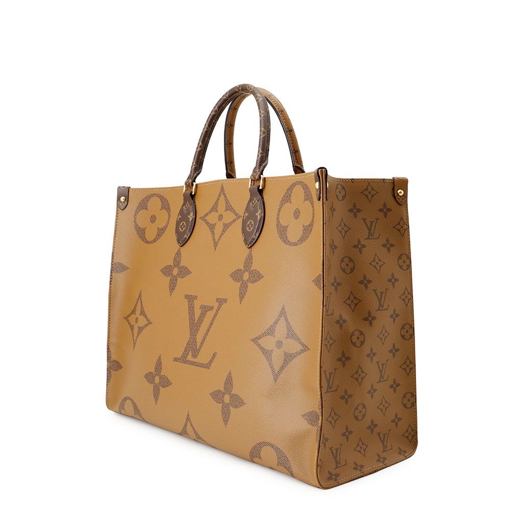 Louis Vuitton Shoulder Bag Monogram Reverse Giant On The Go GM 2-Way — view 2