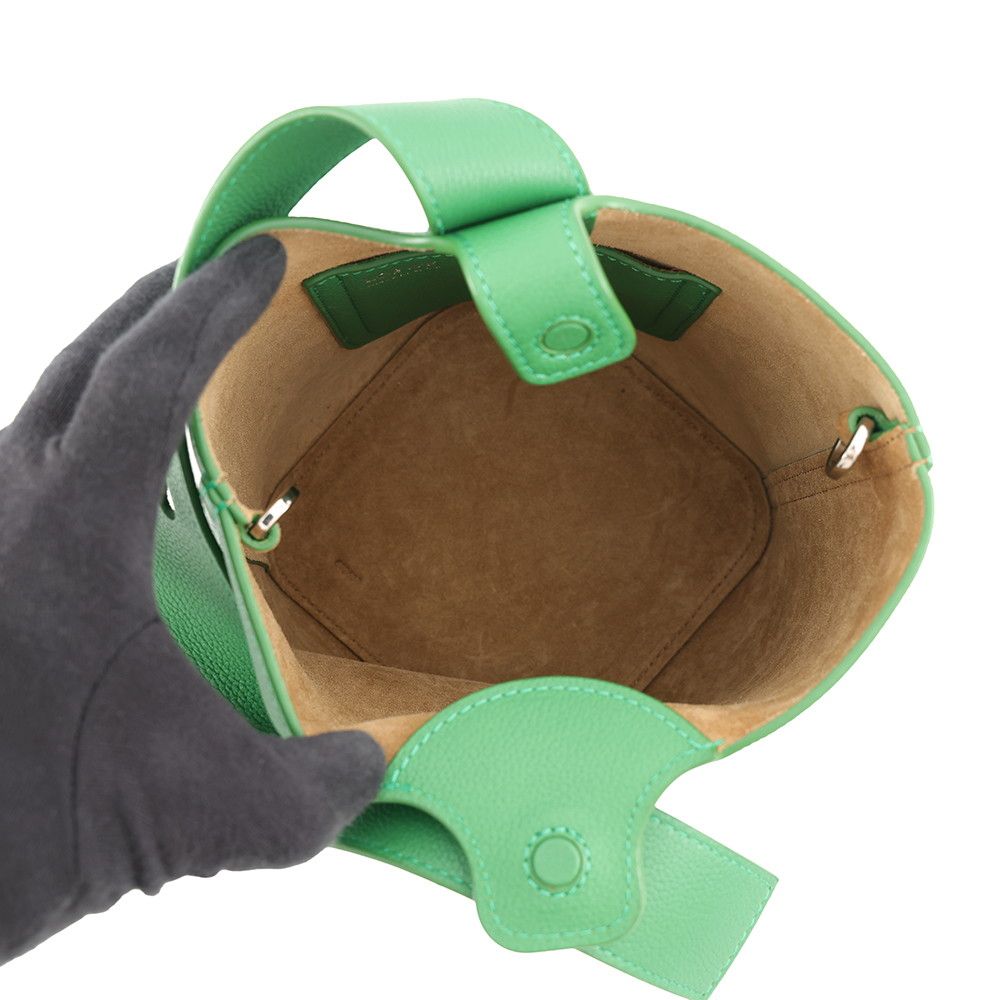 Loewe Handbag Pebble Mini Leather 2-Way — view 6