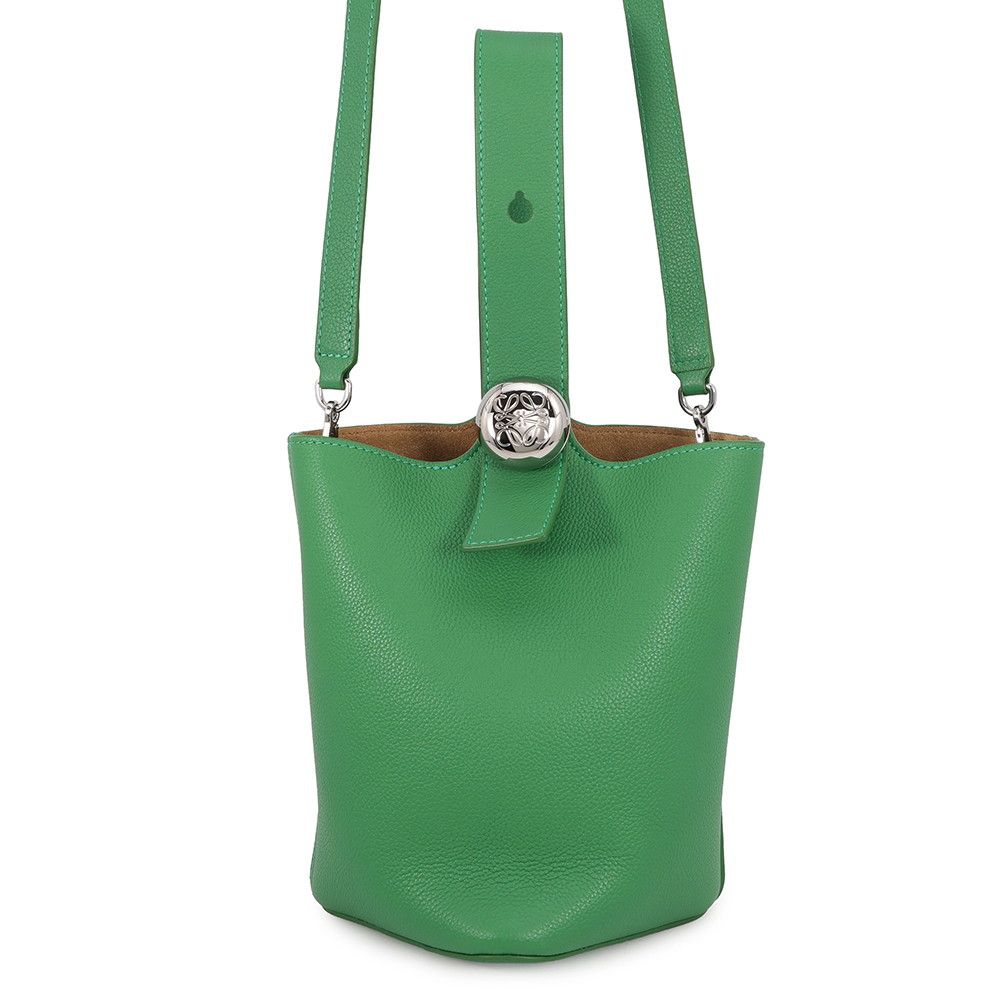 Loewe Handbag Pebble Mini Leather 2-Way