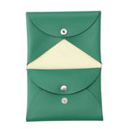 Hermes Coin Purse Calvi Duo Verso Vert Vertigo Jaune Milton Silver Epsom — view 4