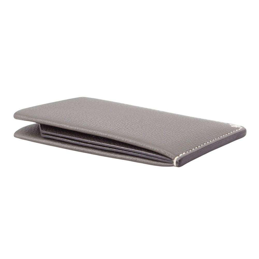 Hermes Card Case H Sellier Gris Meyer Evercolor — view 2