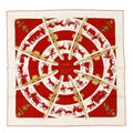 Hermes LS Scarf Carre 70 Paris on Wheels Bandana Aris Qui Roule Bamdan
