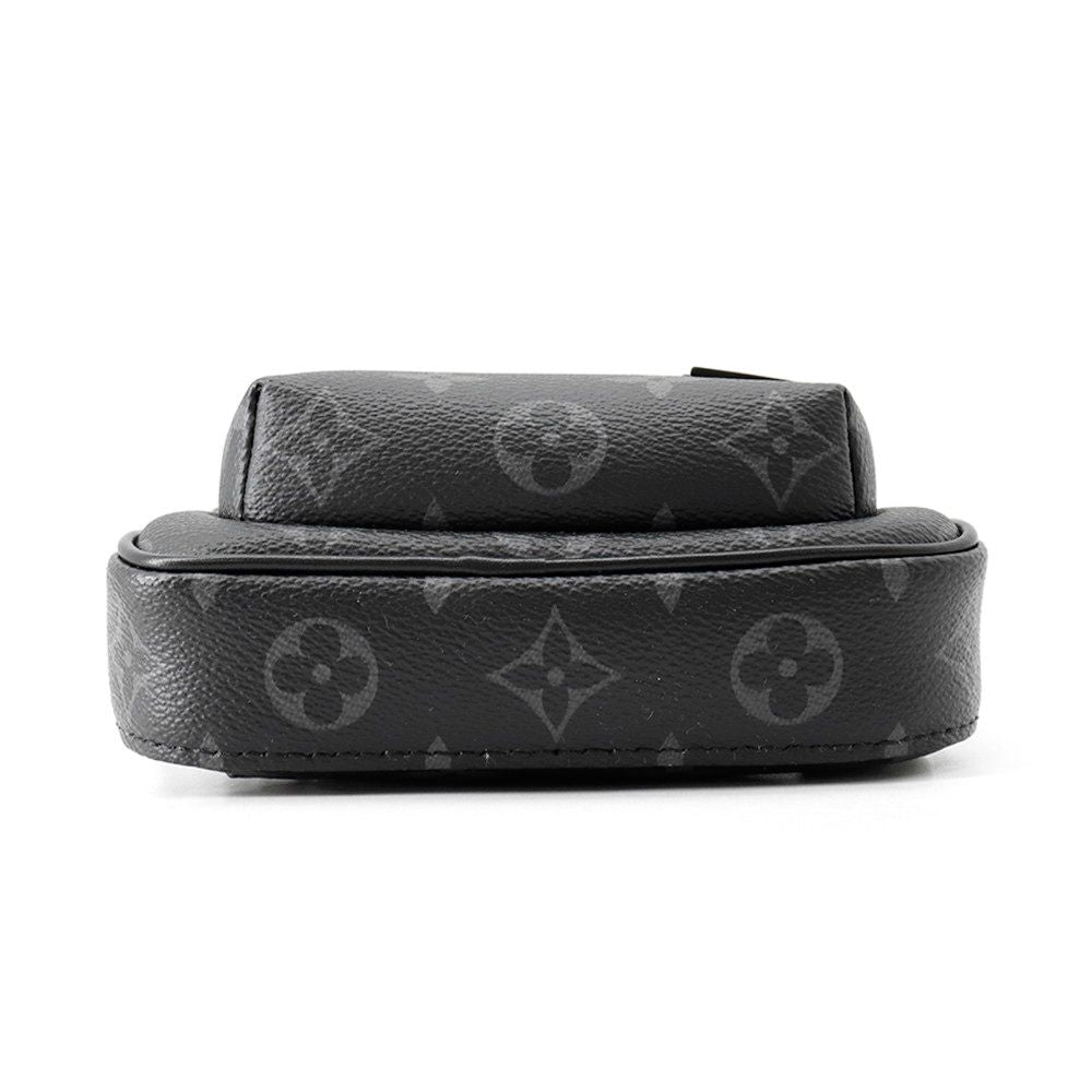 Louis Vuitton Belt Bag Monogram Eclipse Avenue PM Black — view 4