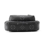 Louis Vuitton Belt Bag Monogram Eclipse Avenue PM Black — view 4