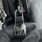 Louis Vuitton Belt Bag Monogram Eclipse Avenue PM Black — view 7