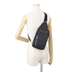Louis Vuitton Belt Bag Monogram Eclipse Avenue PM Black — view 5