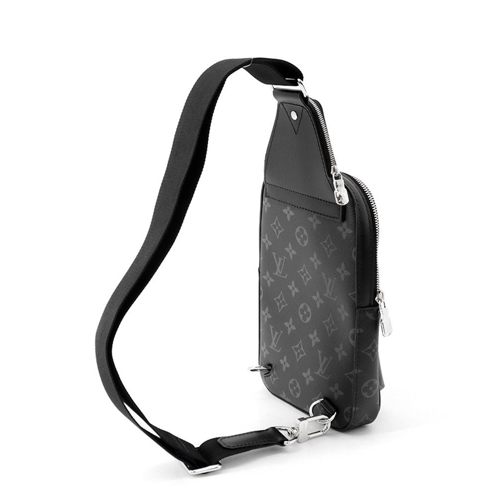 Louis Vuitton Belt Bag Monogram Eclipse Avenue PM Black — view 2