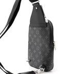 Louis Vuitton Belt Bag Monogram Eclipse Avenue PM Black — view 3