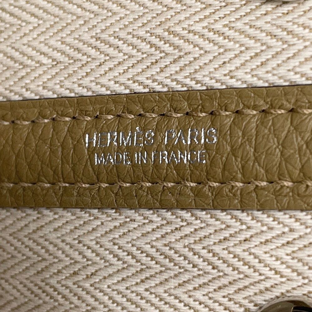 Hermes Tote Bag Neo Garden 23 Party Dune Silver Togo — view 6