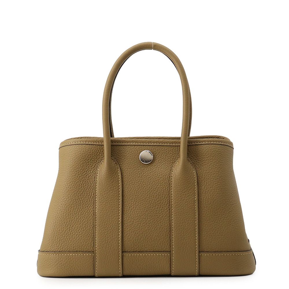 Hermes Tote Bag Neo Garden 23 Party Dune Silver Togo