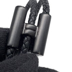 Hermes Bracelet Tournis Tresse Black Swift — view 8