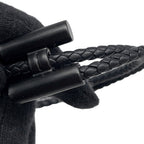 Hermes Bracelet Tournis Tresse Black Swift — view 6