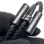 Hermes Bracelet Tournis Tresse Black Swift — view 7