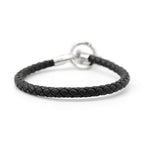 Hermes Bracelet Glenan Black Silver Swift — view 3
