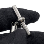 Hermes Bracelet Glenan Black Silver Swift — view 8