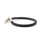 Hermes Bracelet Glenan Black Silver Swift — view 2