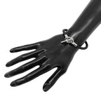 Hermes Bracelet Glenan Black Silver Swift — view 4