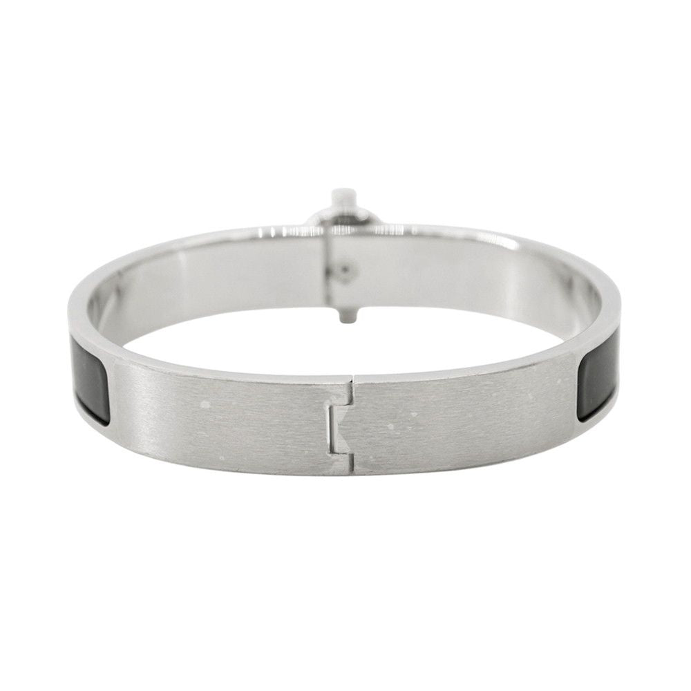 Hermes Bracelet Clic Glenan Black Silver — view 3