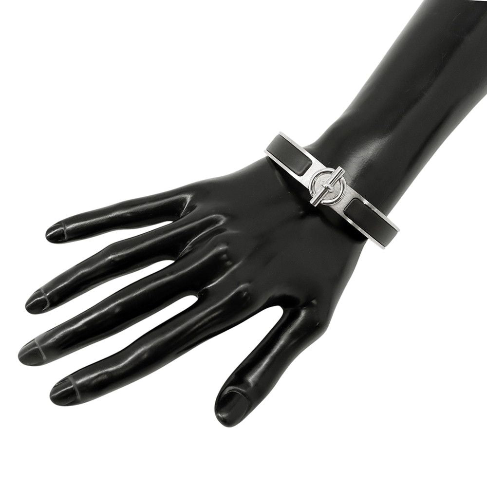 Hermes Bracelet Clic Glenan Black Silver — view 4