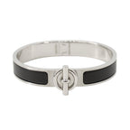 Hermes Bracelet Clic Glenan Black Silver
