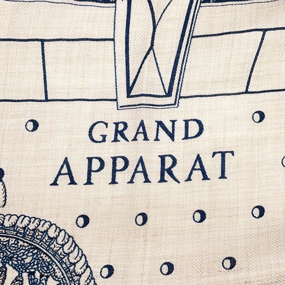 Hermes Shawl Carre 140 Geant Grand Apparat Bandana Scarf — view 2