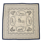 Hermes Shawl Carre 140 Geant Grand Apparat Bandana Scarf