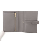 Hermes Bifold Wallet Bearn Compact Gris Meyer Gold Veau Madame — view 4