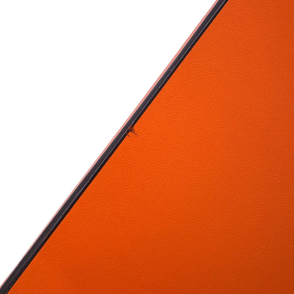 Hermes Shoulder Bag Evelyne TPM 1 Orange Silver Taurillon Clemence — view 8
