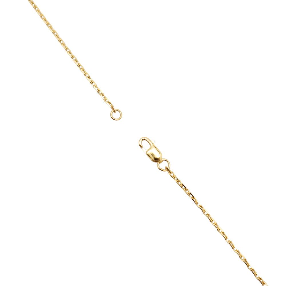 Hermes Necklace Mini Pop H Rocabar Flamboisier Brown Rouge Gold — view 5