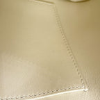 Hermes Bolide 1923 25 Nata Jaune Citron Terre Batieux Silver Epsom 2-Way Handbag — view 8