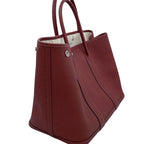Hermes Tote Bag Garden Party PM Rouge Ash Silver Negonda — view 8