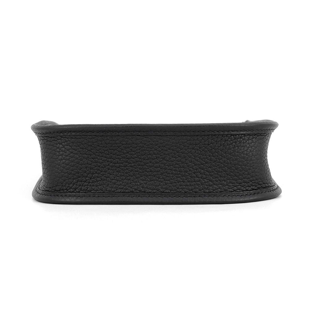 Hermes Shoulder Bag Evelyne TPM 1 Amazone Black Silver Taurillon Clemence — view 3