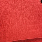 Hermes Jypsiere 31 Rouge Pivoine Silver Taurillon Clemence Crossbody — view 6