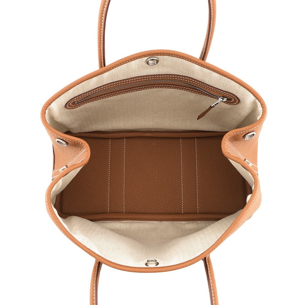 Hermes Tote Bag Garden Party TPM Gold Silver Negonda — view 5