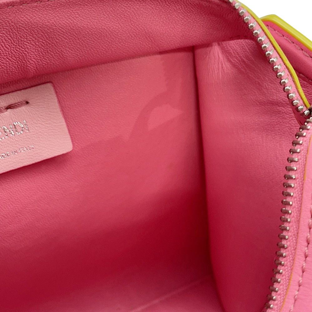 Fendi Handbag Mini Troisajours Leather 2-Way — view 7