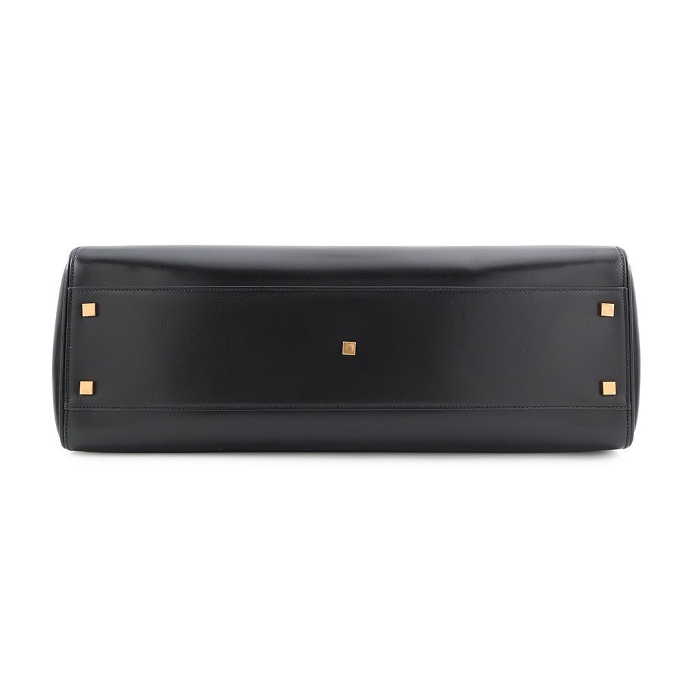 Saint Laurent Paris Tote Bag Manhattan S Leather Black — view 3