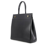 Saint Laurent Paris Tote Bag Manhattan S Leather Black — view 2