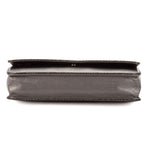 Chanel CC Wallet on Chain Dark Gray Caviar Leather — view 6