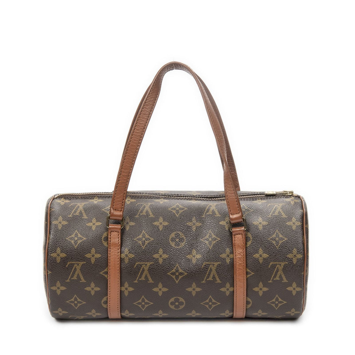 Louis Vuitton Papillon Brown Monogram Canvas Handbag — view 5