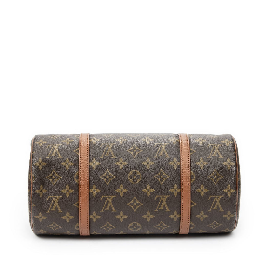Louis Vuitton Papillon Brown Monogram Canvas Handbag — view 6