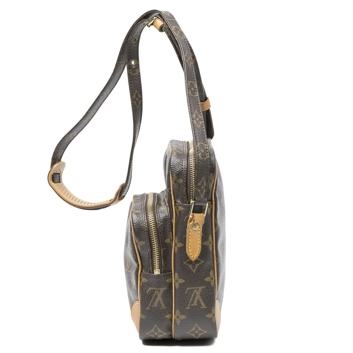 Louis Vuitton Amazone Brown Monogram Canvas Crossbody — view 3