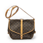 Louis Vuitton Saumur Brown Monogram Canvas Crossbody