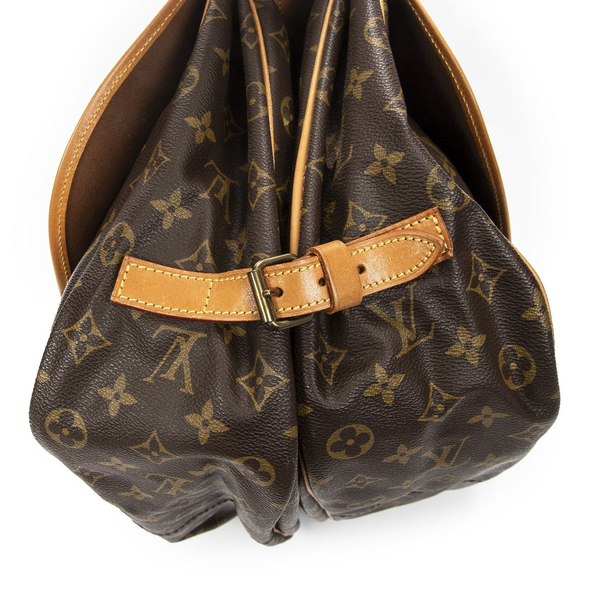 Louis Vuitton Saumur Brown Monogram Canvas Crossbody — view 8