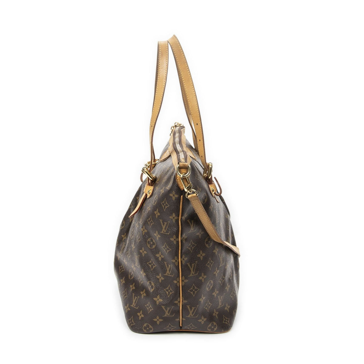 Louis Vuitton Palermo Brown Monogram Canvas Tote Bag — view 3