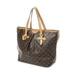 Louis Vuitton Palermo Brown Monogram Canvas Tote Bag — view 2
