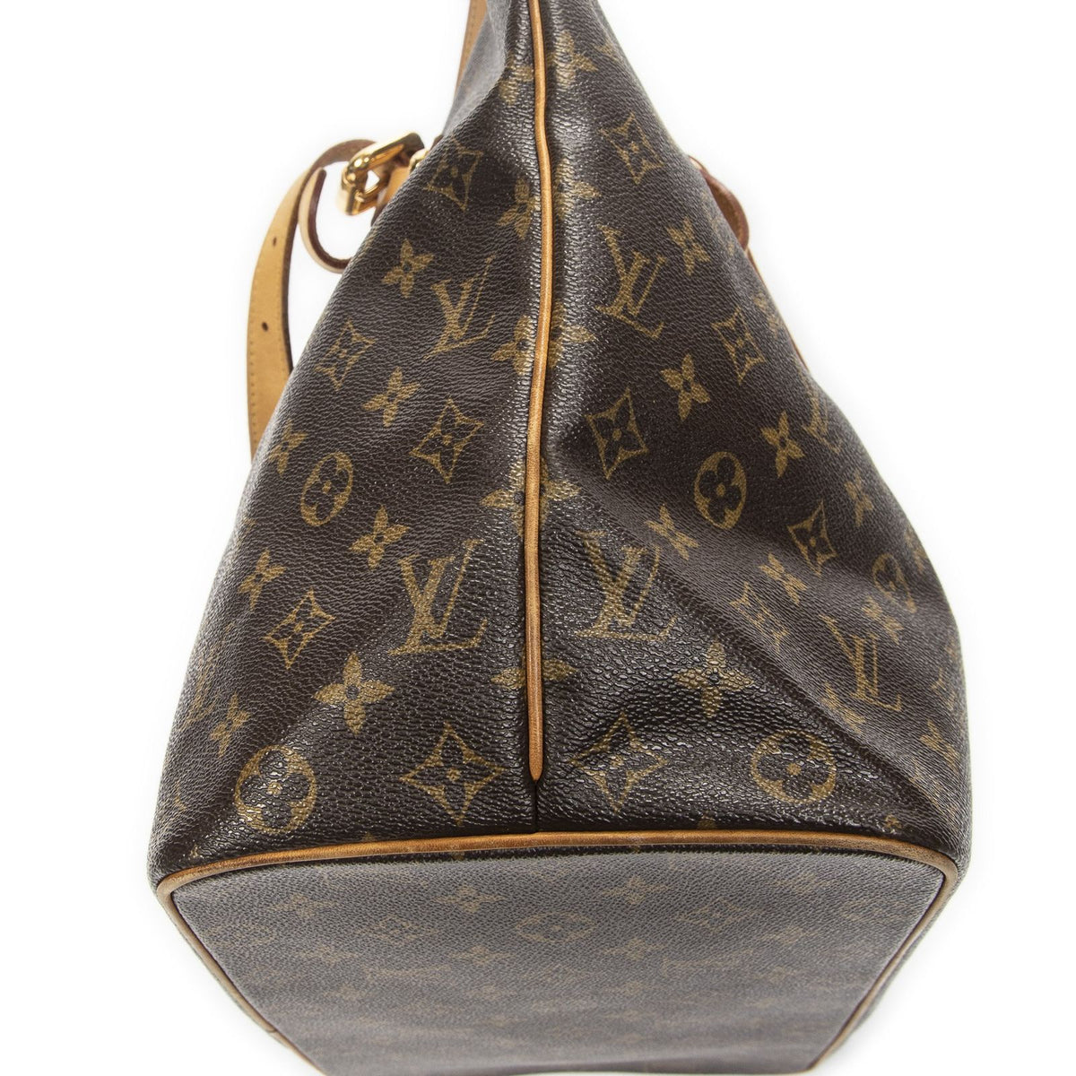 Louis Vuitton Palermo Brown Monogram Canvas Tote Bag — view 8