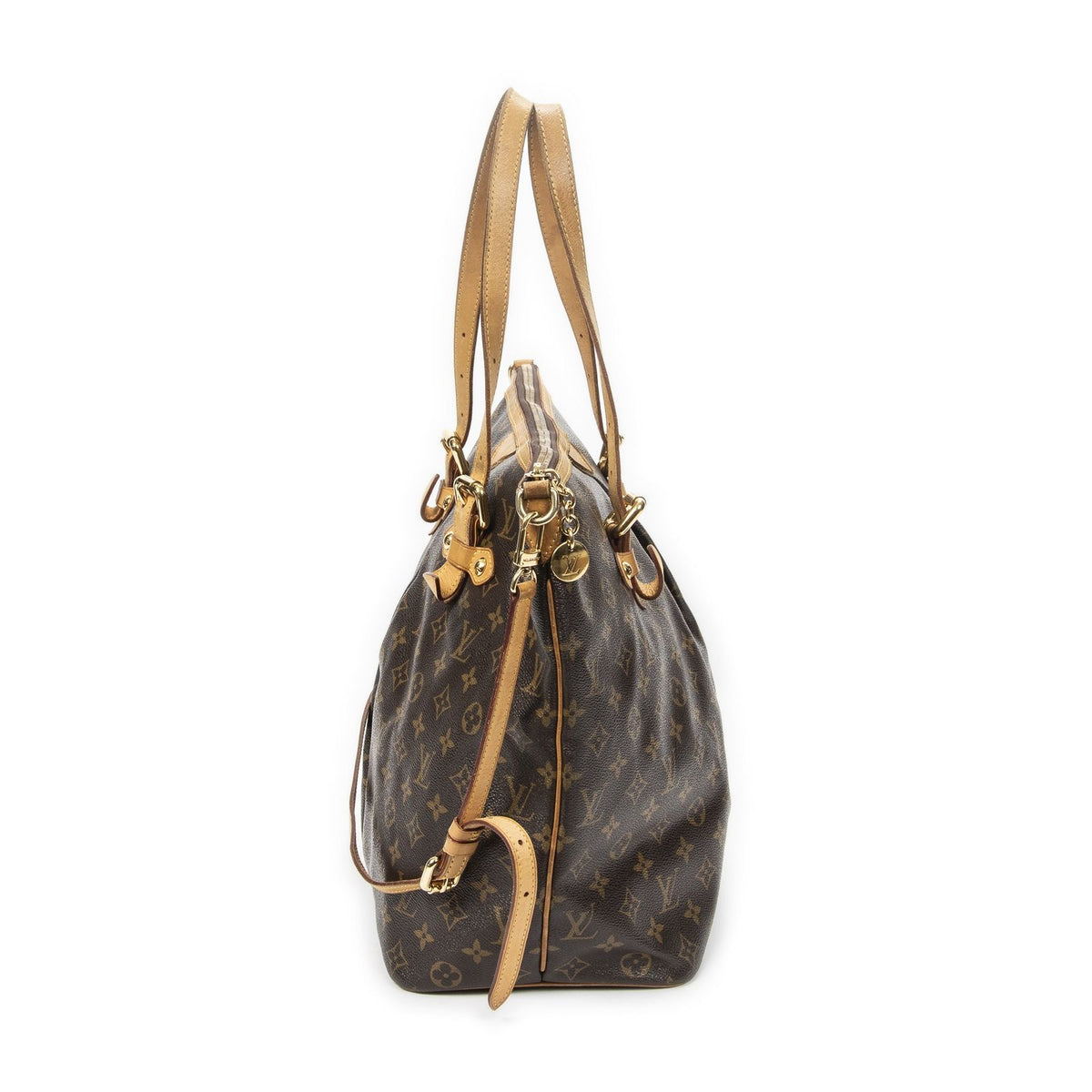 Louis Vuitton Palermo Brown Monogram Canvas Tote Bag — view 4