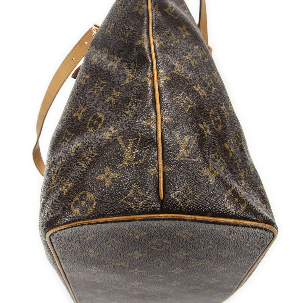 Louis Vuitton Palermo Brown Monogram Canvas Tote Bag — view 7