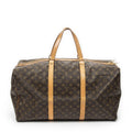 Louis Vuitton Sac Seau Pull Brown Monogram Canvas Handbag